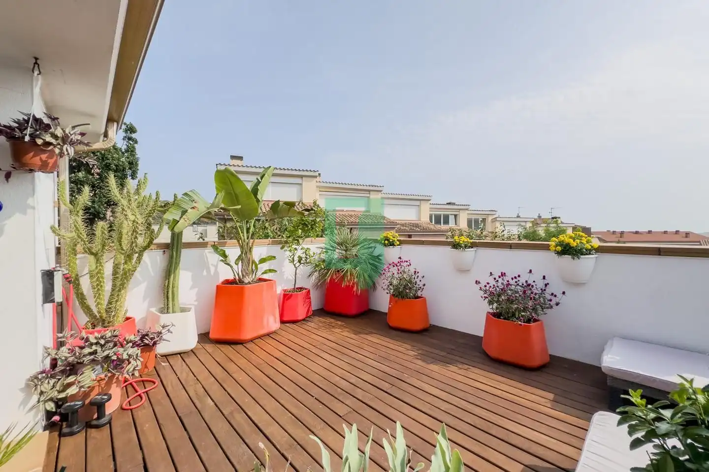 Terrassa de Casa o xalet en venda en Tiana amb Aire condicionat, Calefacció i Jardí privat
