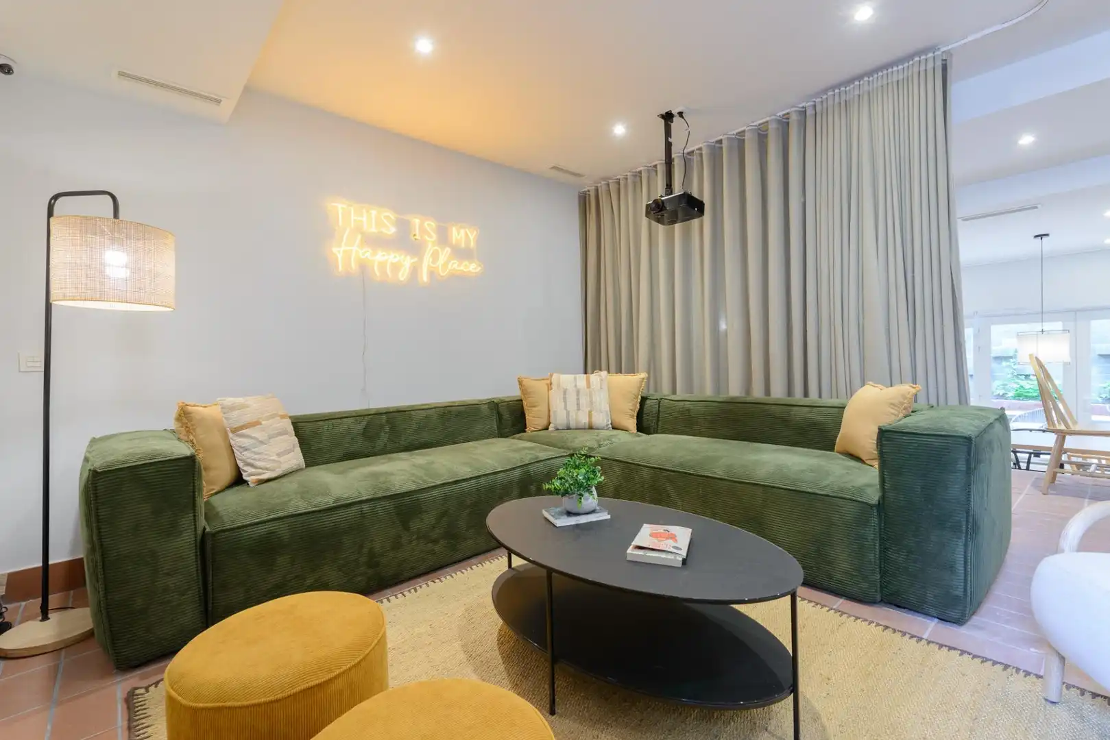 Wohnzimmer von Wohnung zur Miete in Madrid mit Klimaanlage und Möbliert