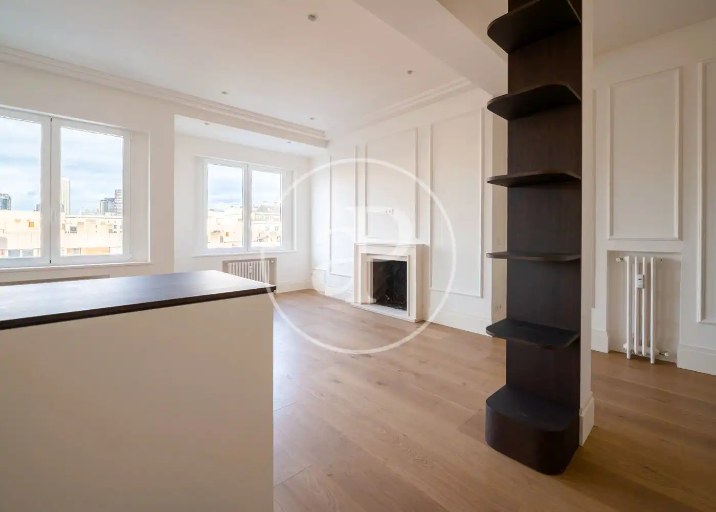 Wohnzimmer von Wohnung zum Verkauf in Madrid mit Klimaanlage, Heizung und Abstellraum