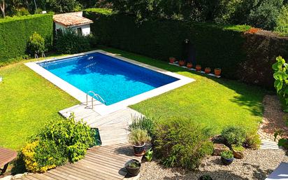 Swimming pool of House or chalet for sale in Santa Coloma de Farners  with Heating, Private garden and Terrace