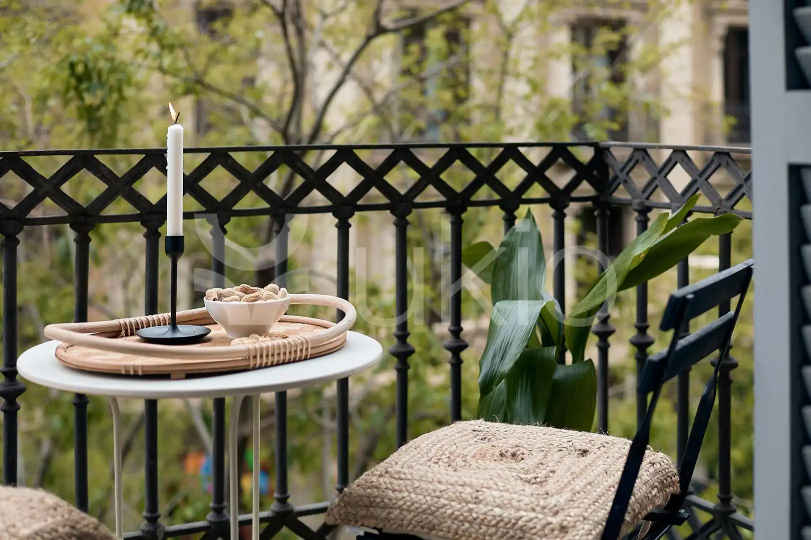 Mini appartamento con terrazza in affitto a Carrer del Consell de Cent, imagen 3