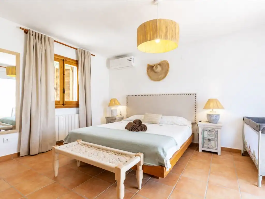 Dormitori de Casa o xalet en venda en Jávea / Xàbia amb Calefacció, Jardí privat i Terrassa