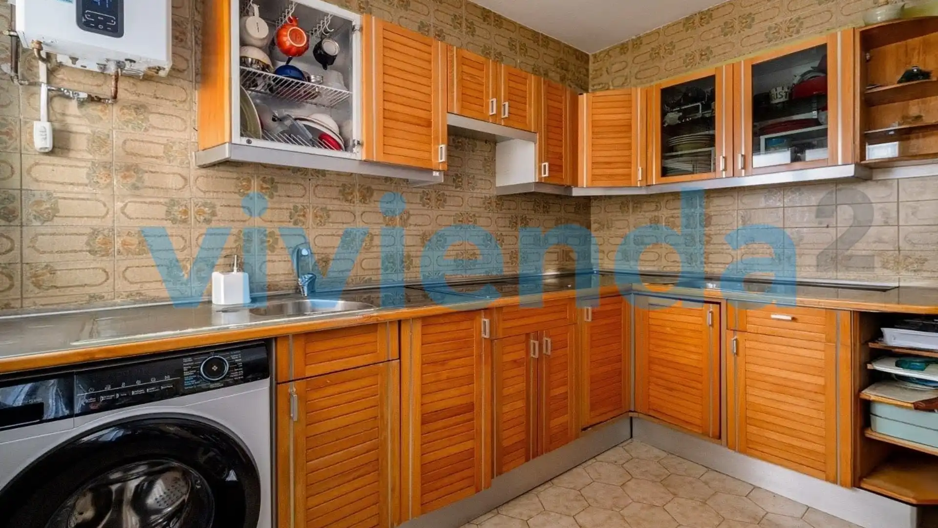 Cocina de Piso en venta en  Madrid Capital con Aire acondicionado, Calefacción y Terraza