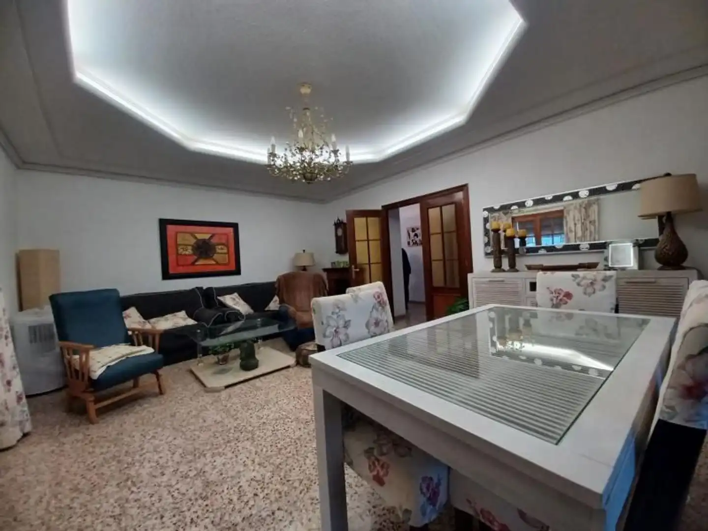 Living room of Flat for sale in Montán  with Terrace and Storage room