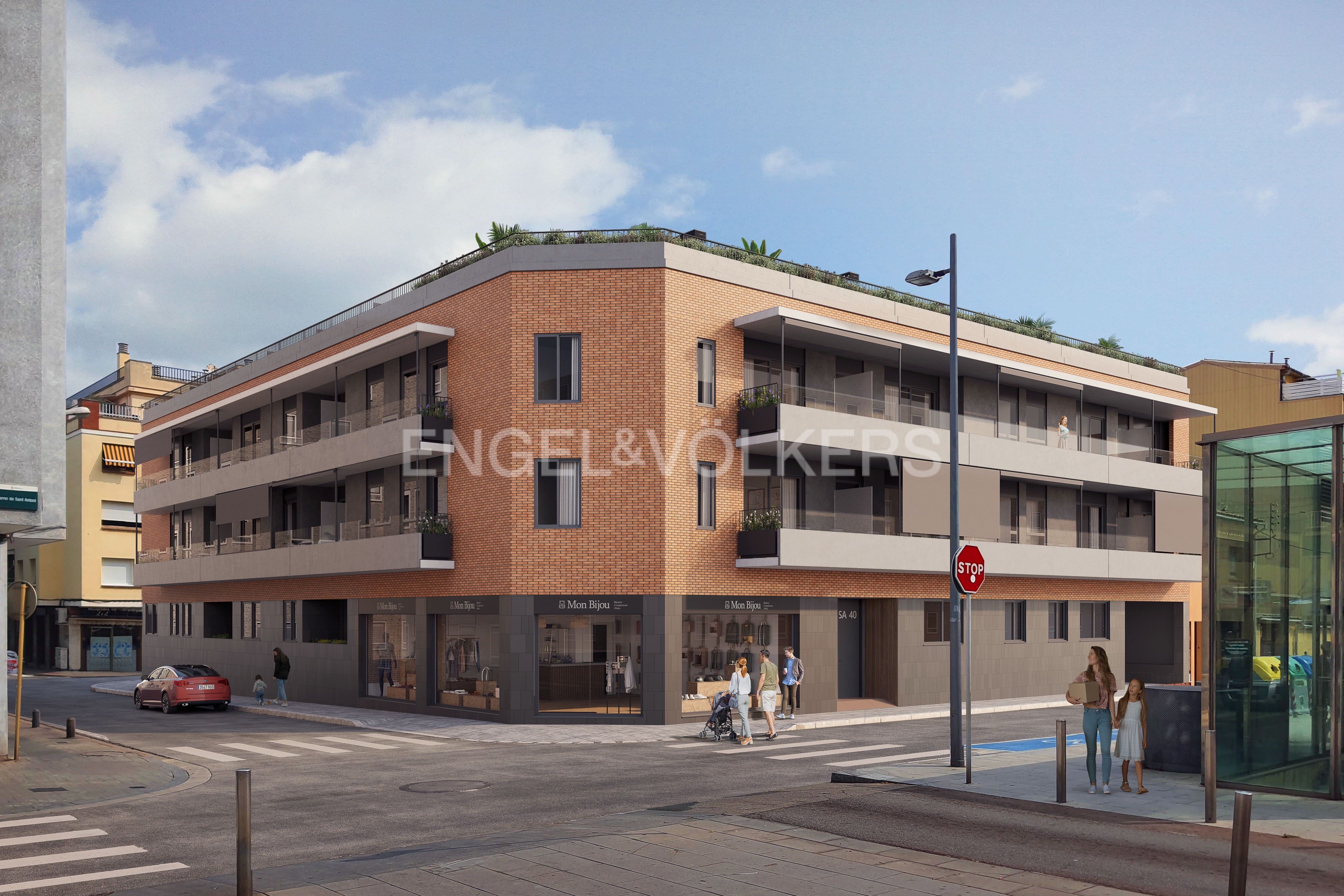 Exterior view of Apartment for sale in Cerdanyola del Vallès  with Air Conditioner, Heating and Terrace
