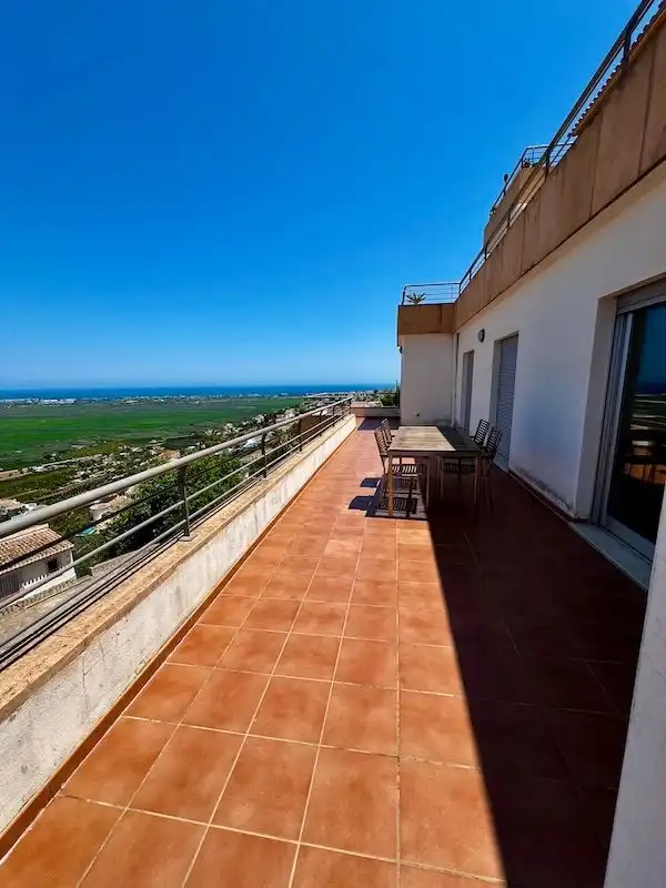 Terraza de Apartamento de alquiler en Pego con Aire acondicionado, Calefacción y Terraza