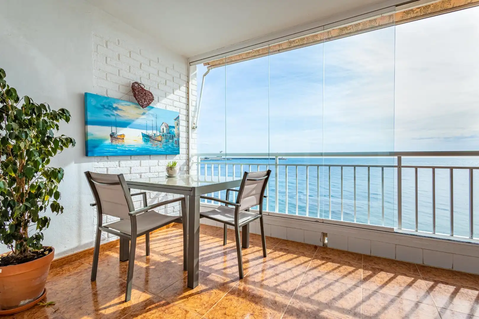 Terrasse von Wohnung zum Verkauf in Torrevieja mit Terrasse, Möbliert und Balkon