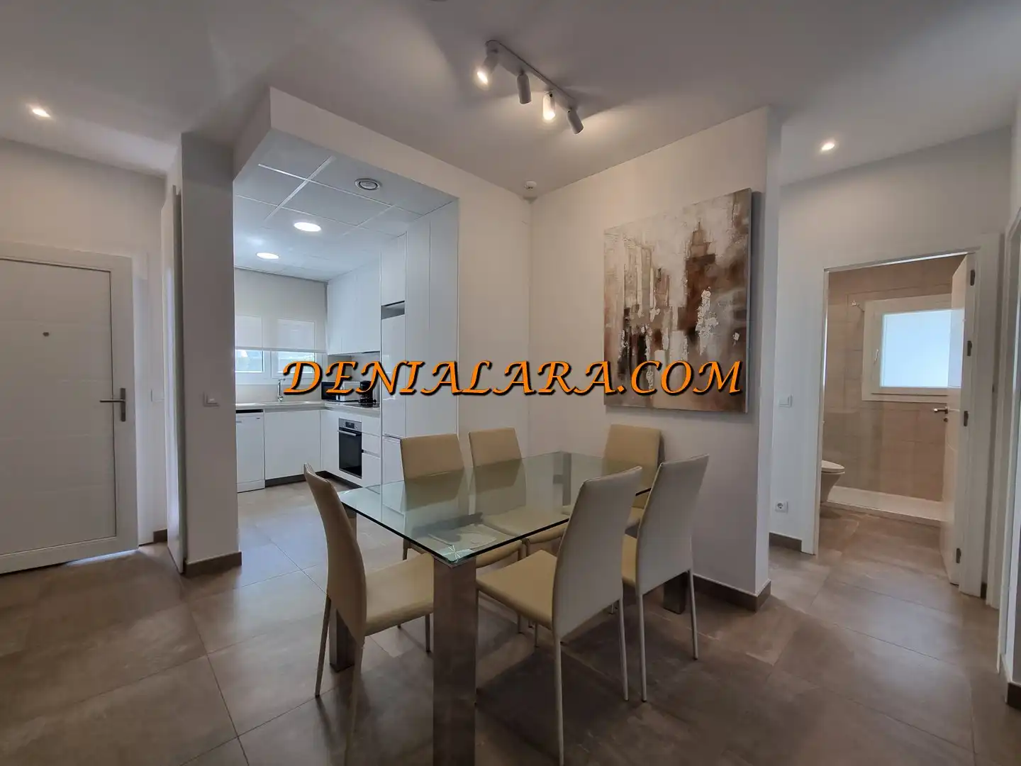 Comedor de Apartamento en venta en Oliva con Aire acondicionado, Jardín privado y Terraza