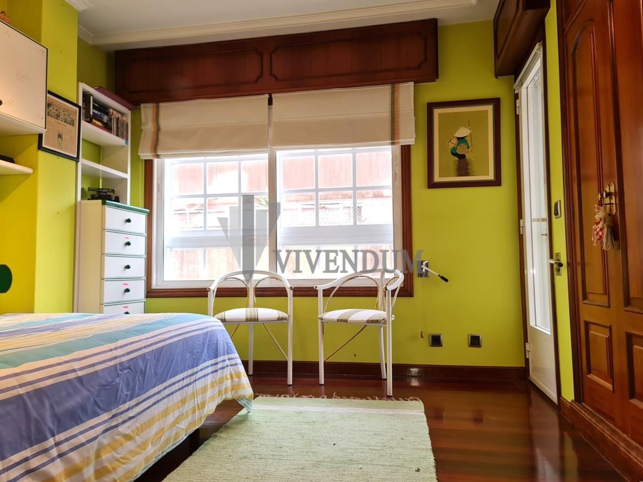 Bedroom of Flat for sale in Pontevedra Capital   with Heating and Balcony