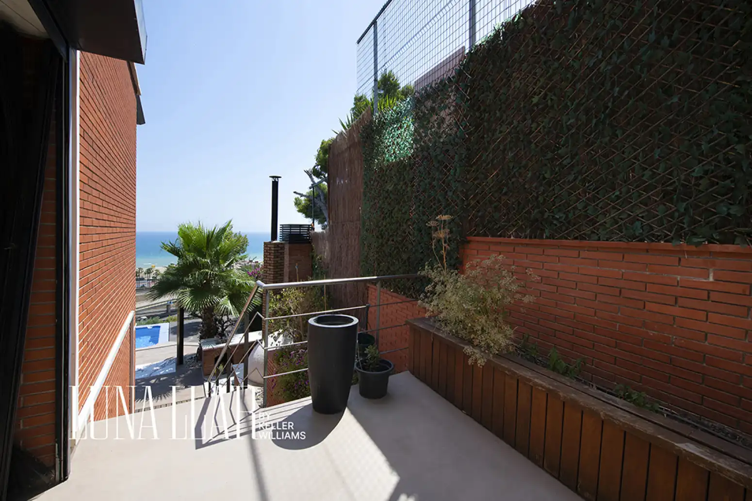 Terrasse von Haus oder Chalet zur Miete in Sitges mit Klimaanlage, Terrasse und Möbliert