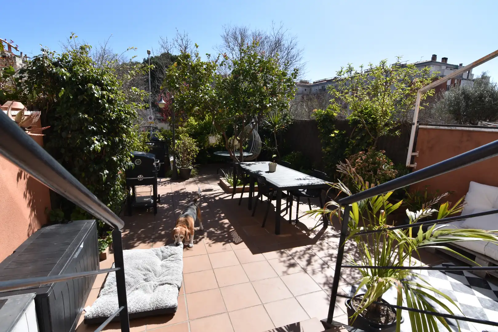 Terraza de Casa adosada en venta en Calella con Aire acondicionado, Calefacción y Jardín privado