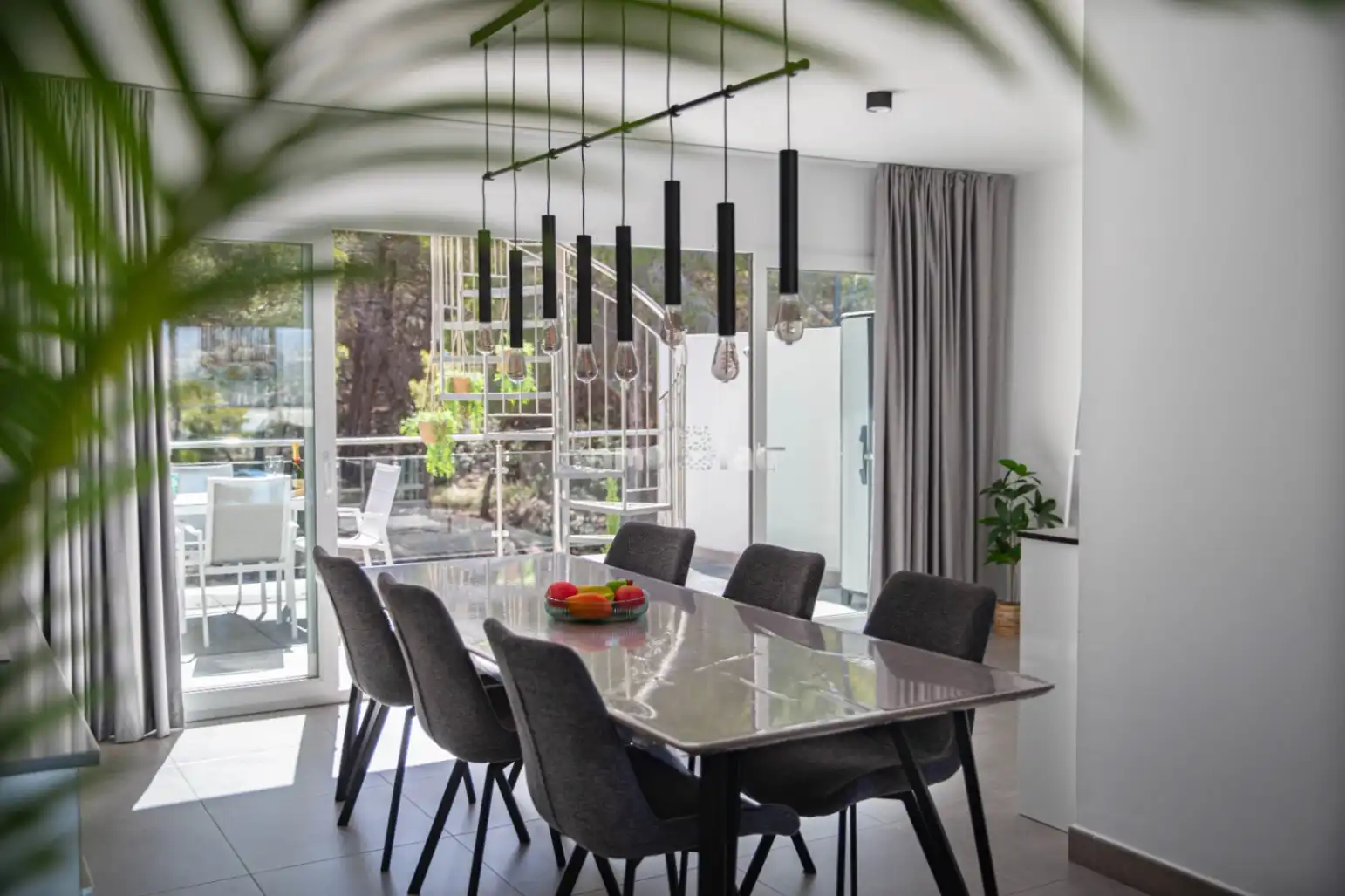 Esszimmer von Haus oder Chalet zum Verkauf in L'Alfàs del Pi mit Klimaanlage, Heizung und Privatgarten