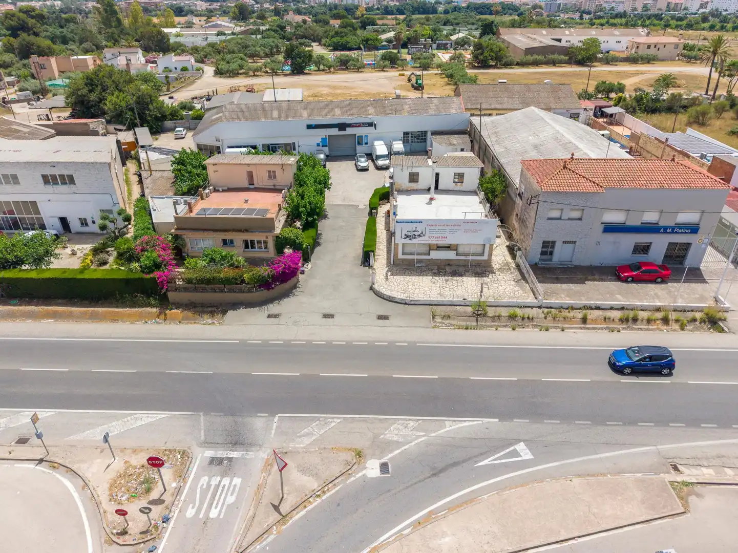 Vista exterior de Nau industrial en venda en Vinyols i els Arcs