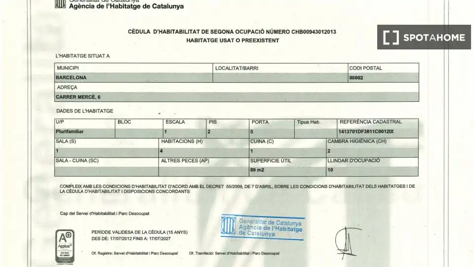 Pis de lloguer en Barcelona amb Aire condicionat, Calefacció i Moblat