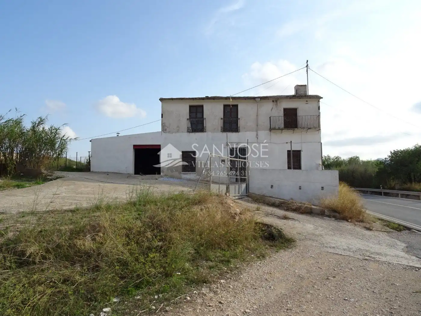 Vista exterior de Casa o chalet en venta en Aspe con Jardín privado y Trastero