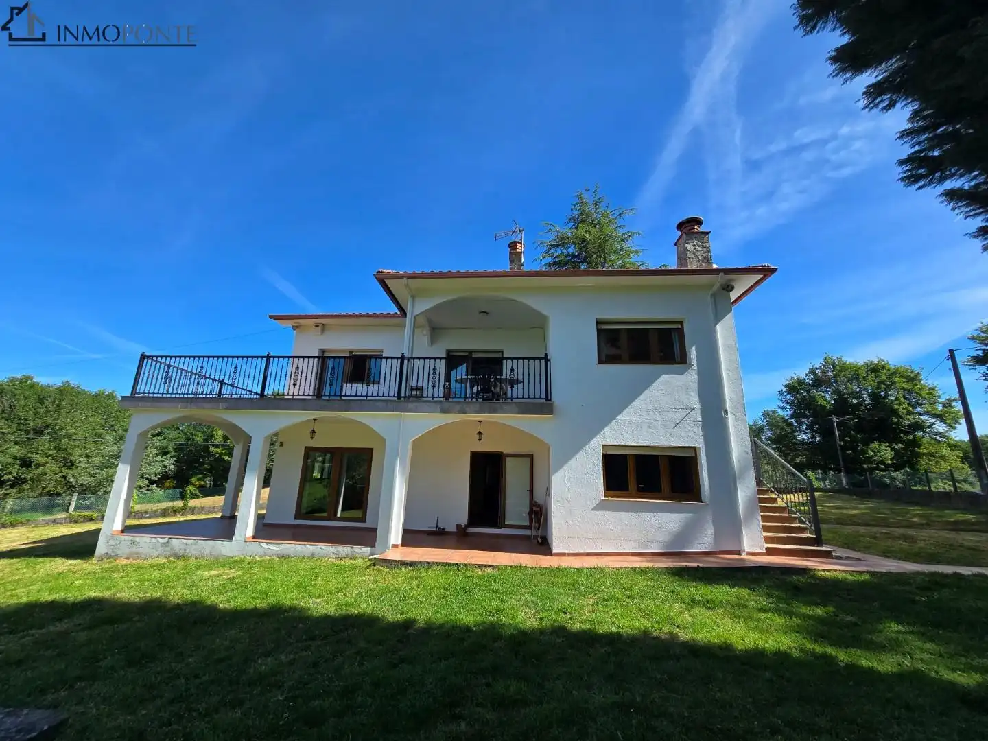 Vista exterior de Casa o chalet en venta en Cerdedo con Calefacción, Jardín privado y Terraza
