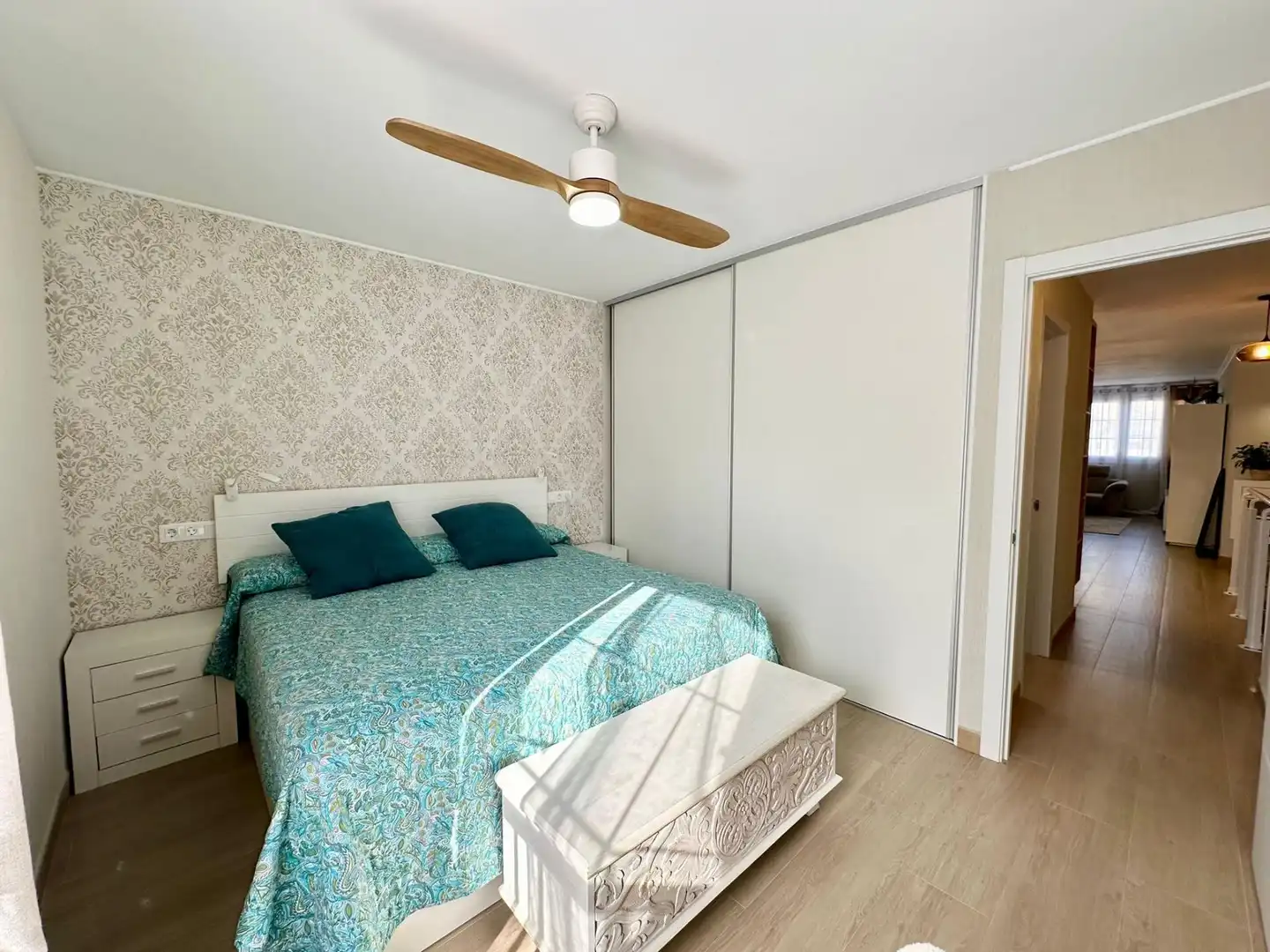 Bedroom of Detached homes for sale in Roquetas de Mar  with Air Conditioner, Heating and Furnished