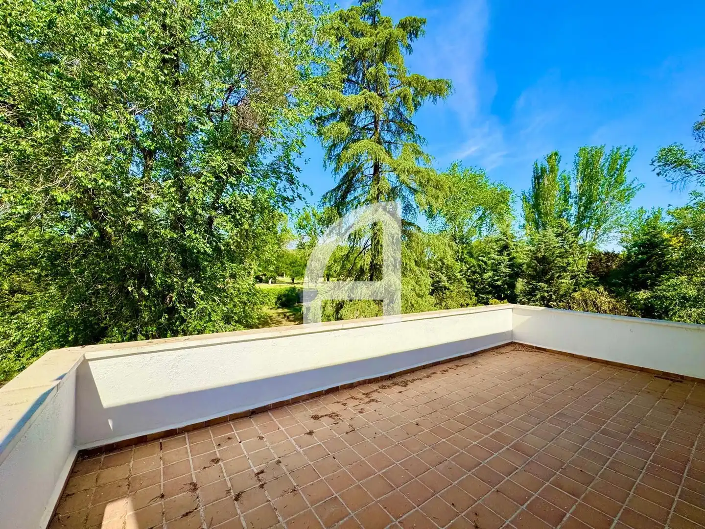 Terraza de Casa o chalet en venta en Villanueva de la Cañada con Aire acondicionado, Calefacción y Jardín privado