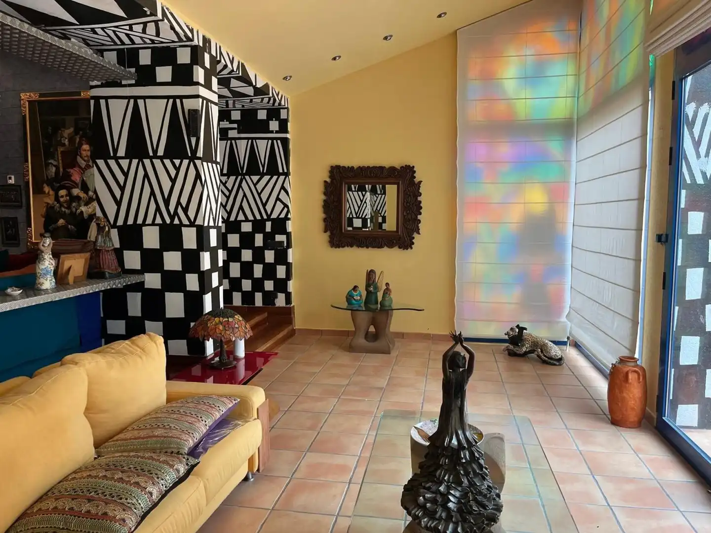 Sala de estar de Casa o chalet en venta en Almansa con Calefacción, Terraza y Piscina