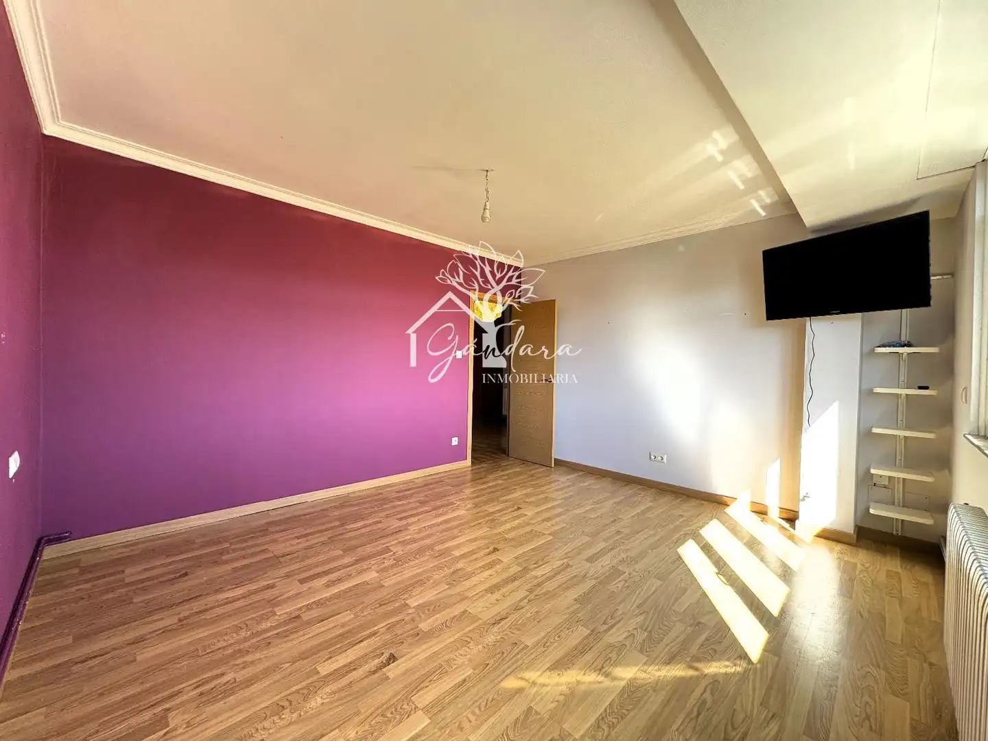 Living room of Flat for sale in Narón  with Heating, Terrace and Storage room