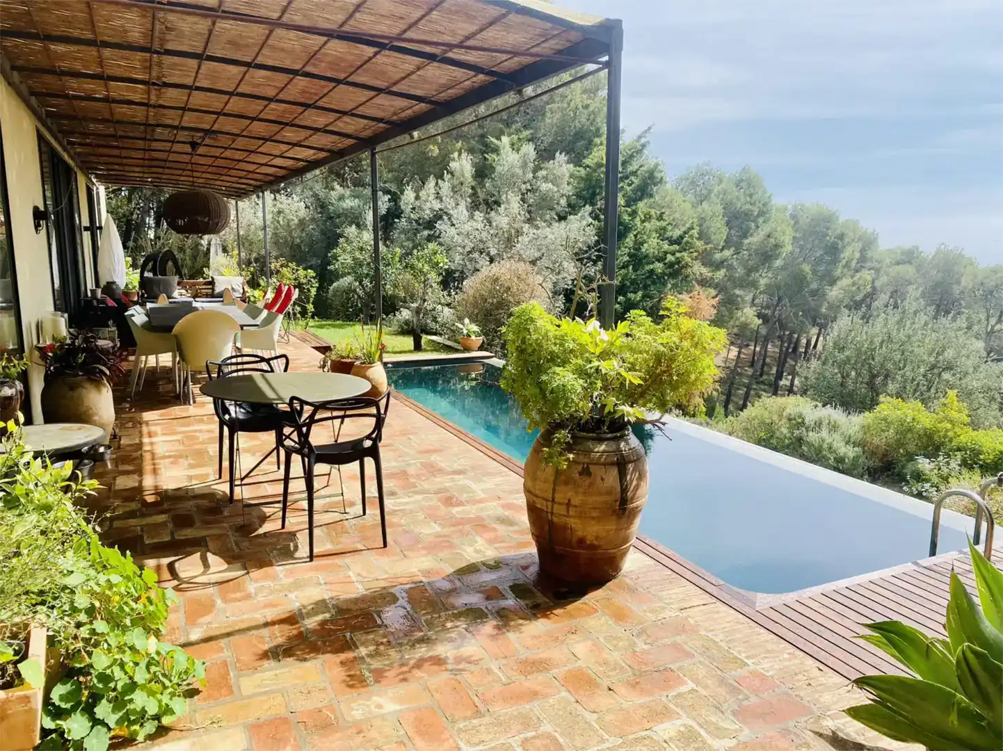 Terraza de Casa o chalet en venta en Palafrugell con Jardín privado, Parquet y Piscina