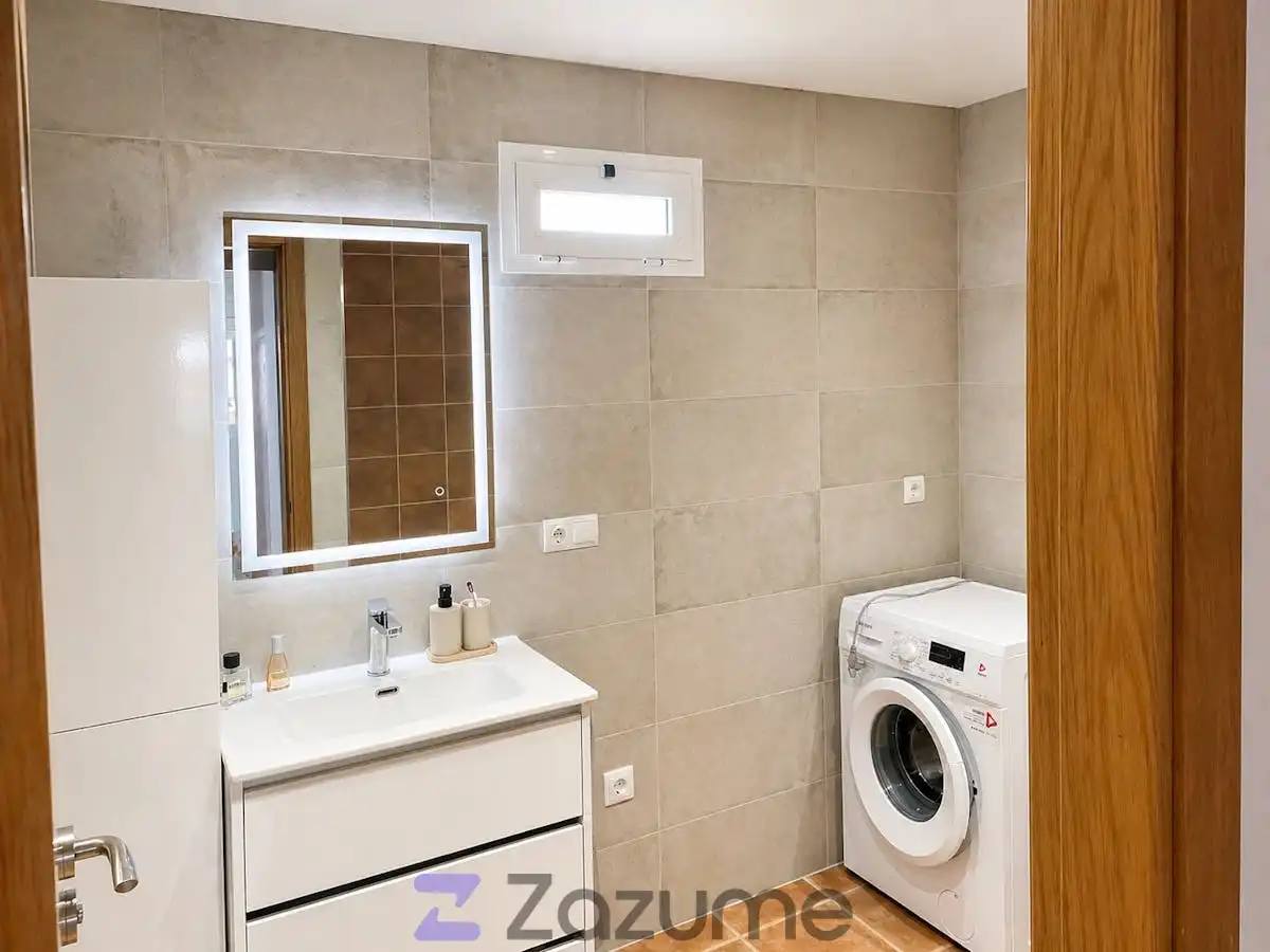 Badezimmer von Wohnungen zur Miete in Santa Eulària des Riu mit Klimaanlage, Schwimmbad und Möbliert