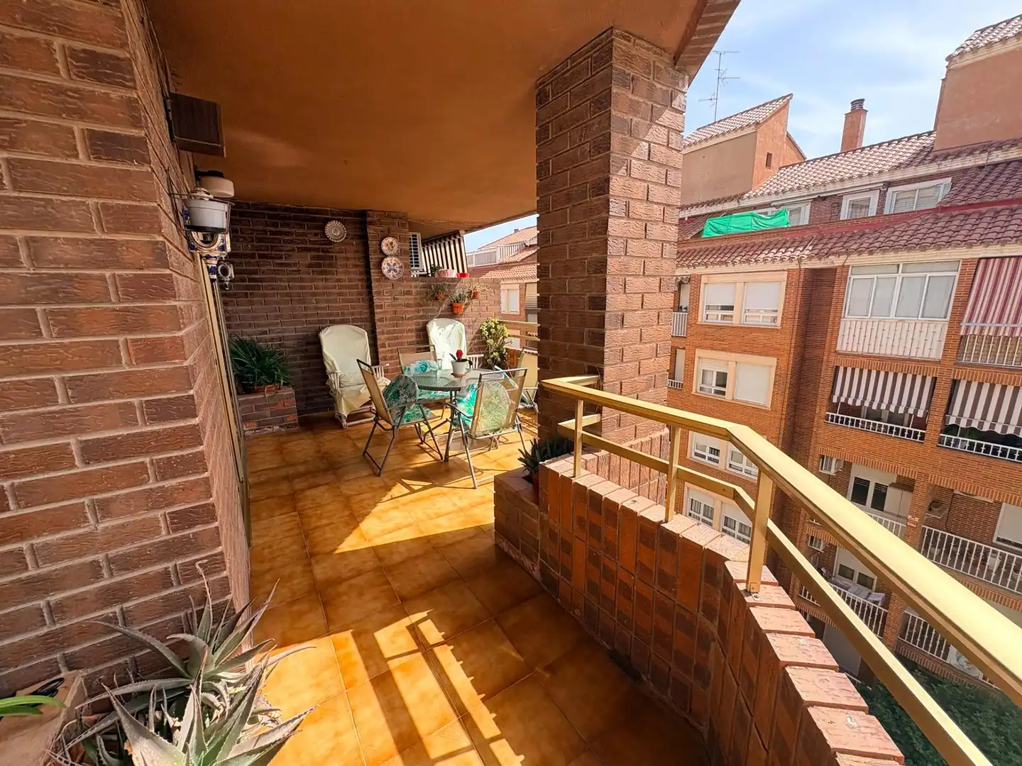 Terrace of Flat for sale in Almansa  with Heating, Terrace and Storage room