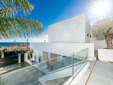 Casa amb piscina en venda a Mijas pueblo