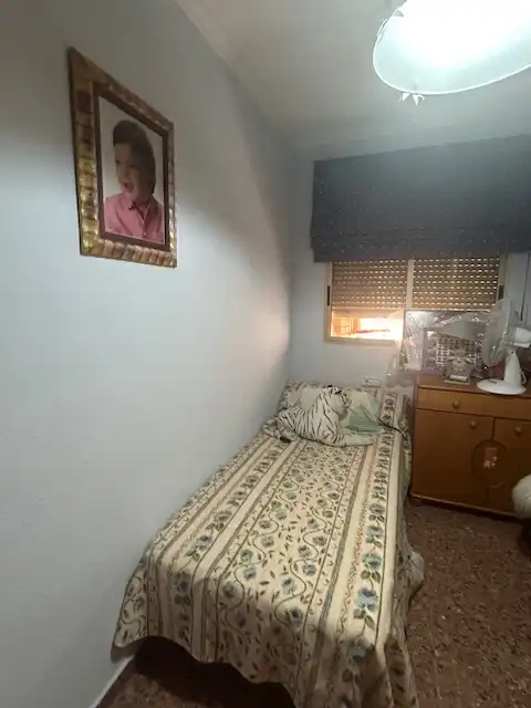 Schlafzimmer von Wohnung zum Verkauf in Corbera mit Abstellraum, Möbliert und Waschmaschine