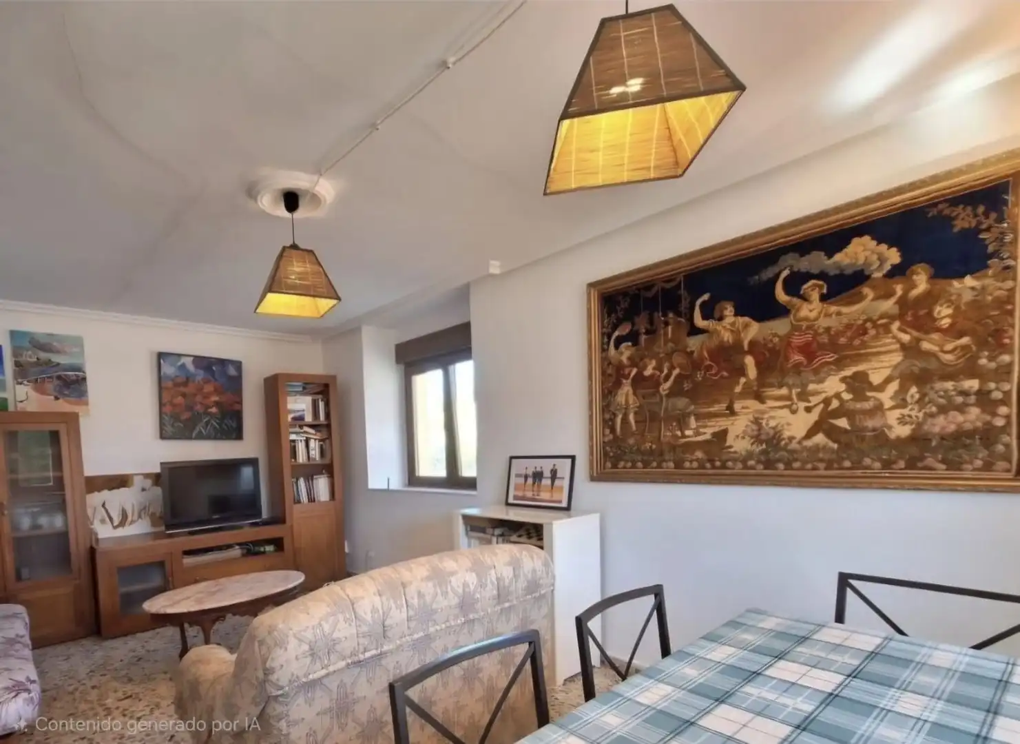 Sala d'estar de Casa o xalet de lloguer en Noja amb Jardí privat i Terrassa