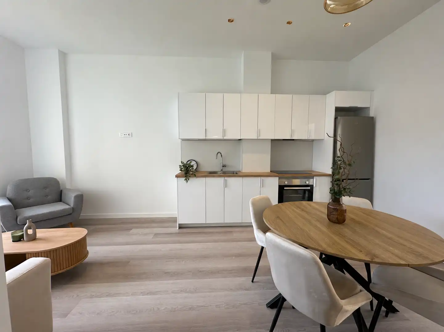 Kitchen of Flat for sale in Ontinyent  with Air Conditioner and Heating