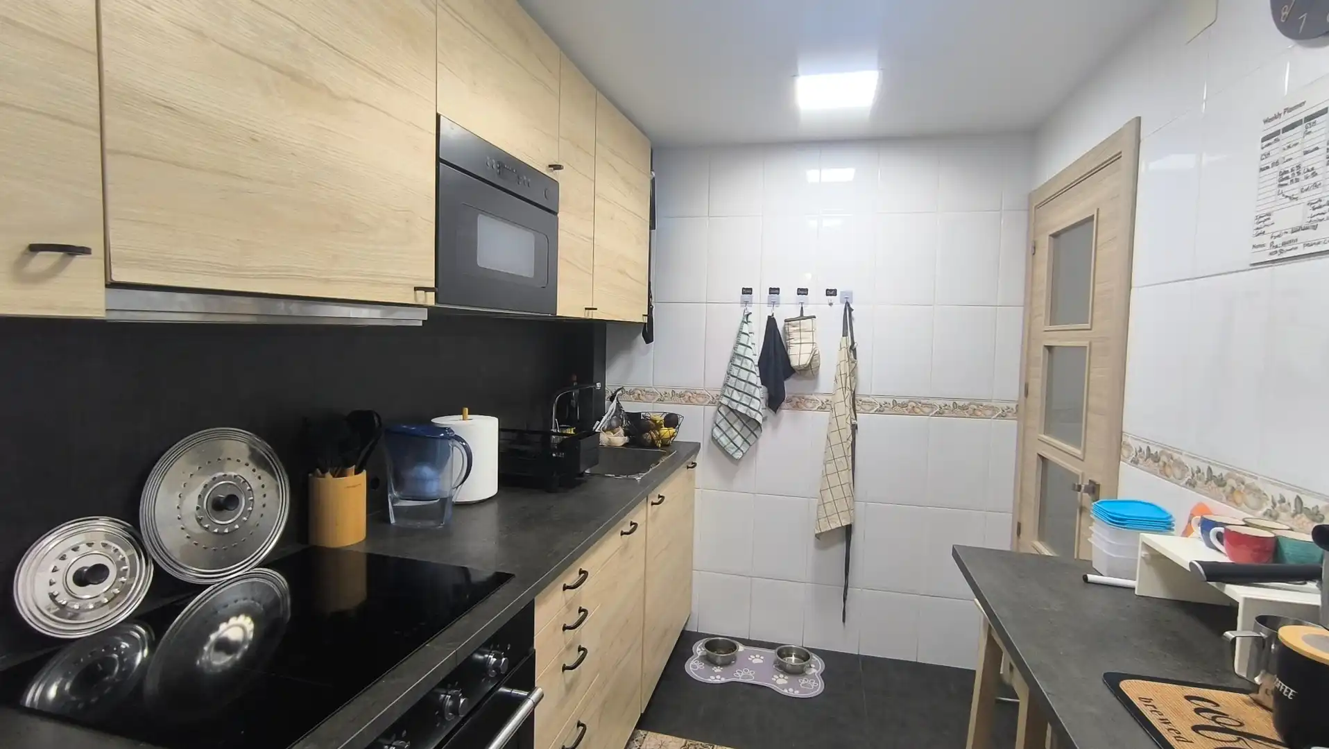 Küche von Wohnung zum Verkauf in Tarragona mit Klimaanlage, Parkett und Terrasse
