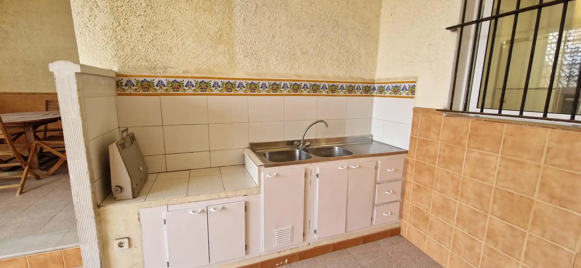 Cocina de Casa adosada en venta en Cullera con Jardín privado, Terraza y Trastero