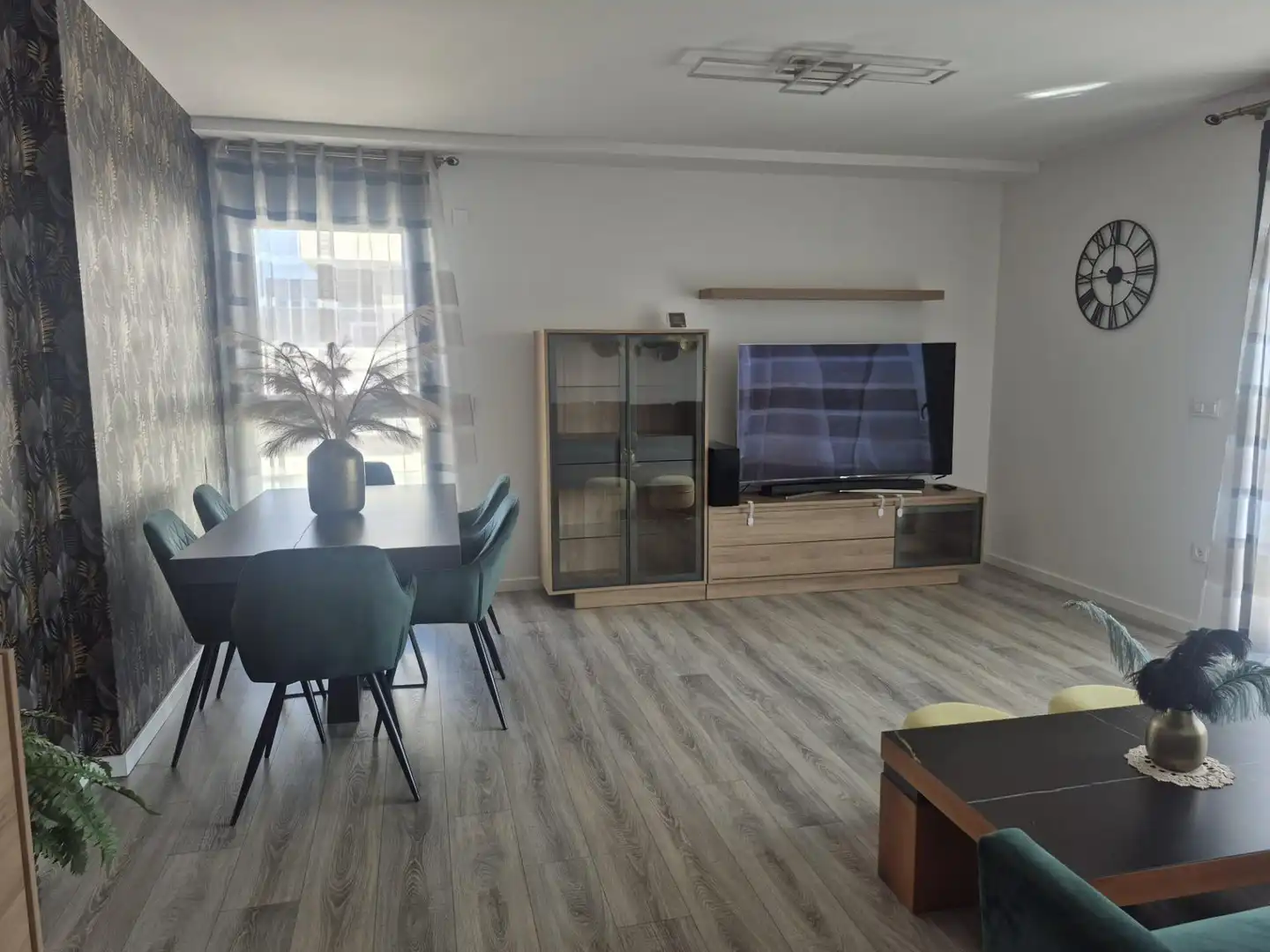 Sala de estar de Piso de alquiler en Alicante / Alacant con Aire acondicionado, Calefacción y Terraza