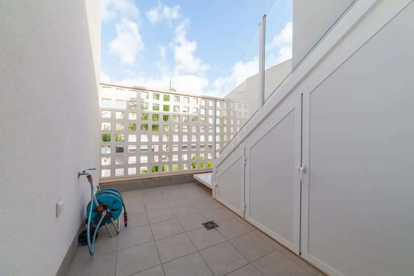 Terrassa de Casa adosada en venda en San Javier amb Aire condicionat, Jardí privat i Terrassa