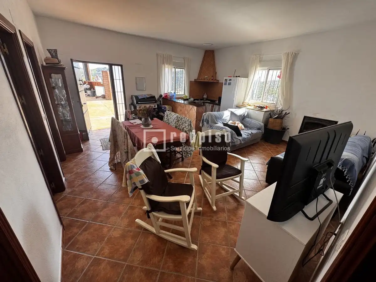 Living room of Houses for sale in Almogía  with Air Conditioner and Alarm