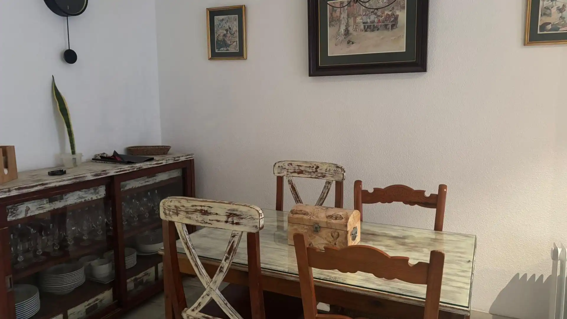 Comedor de Piso de alquiler en Sevilla con Aire acondicionado, Calefacción y Terraza