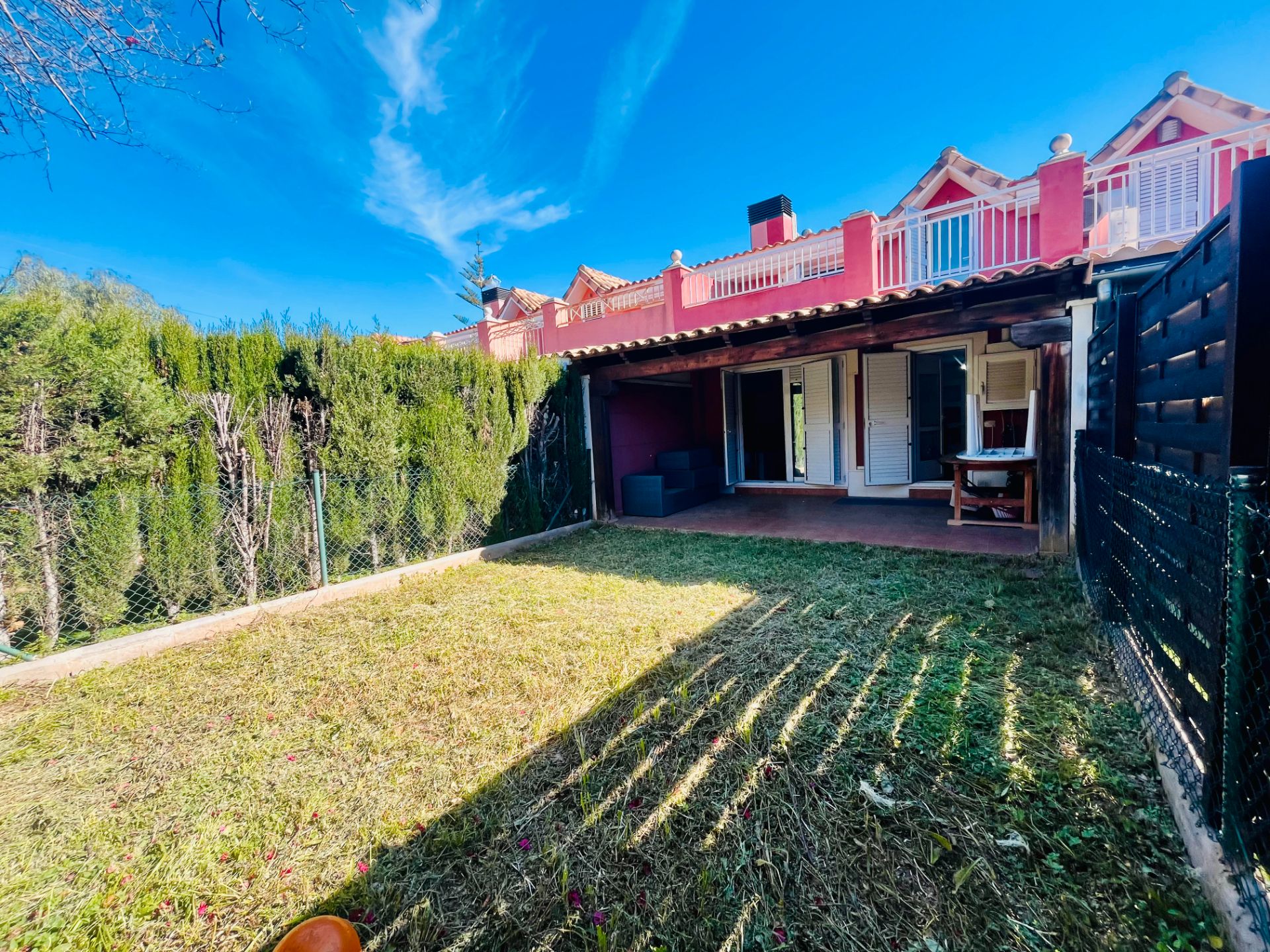 Garden of Single-family semi-detached for sale in Moncada  with Heating, Private garden and Parquet flooring