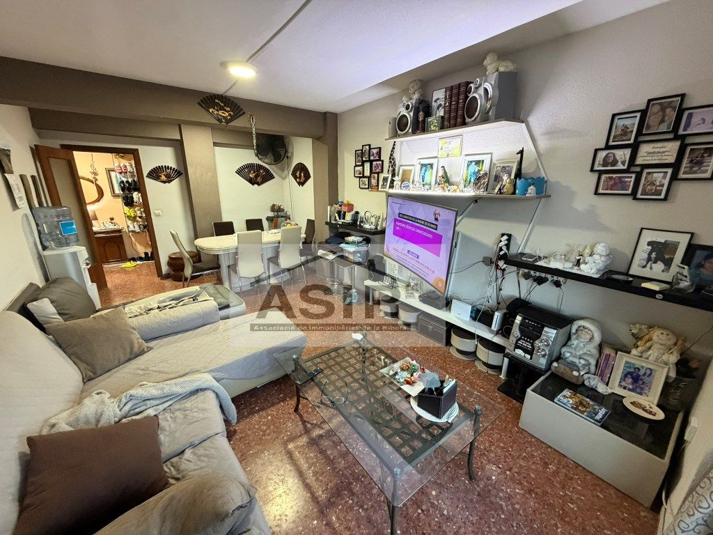 Sala d'estar de Pis en venda en Alzira amb Balcó