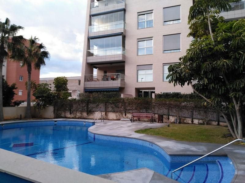 Swimming pool of Planta baja for sale in  Almería Capital  with Air Conditioner, Terrace and Storage room