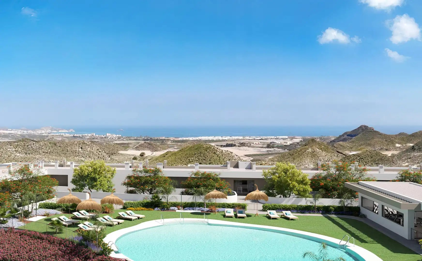Apartament amb terrassa en venda a San Juan de los Terreros, imagen 2