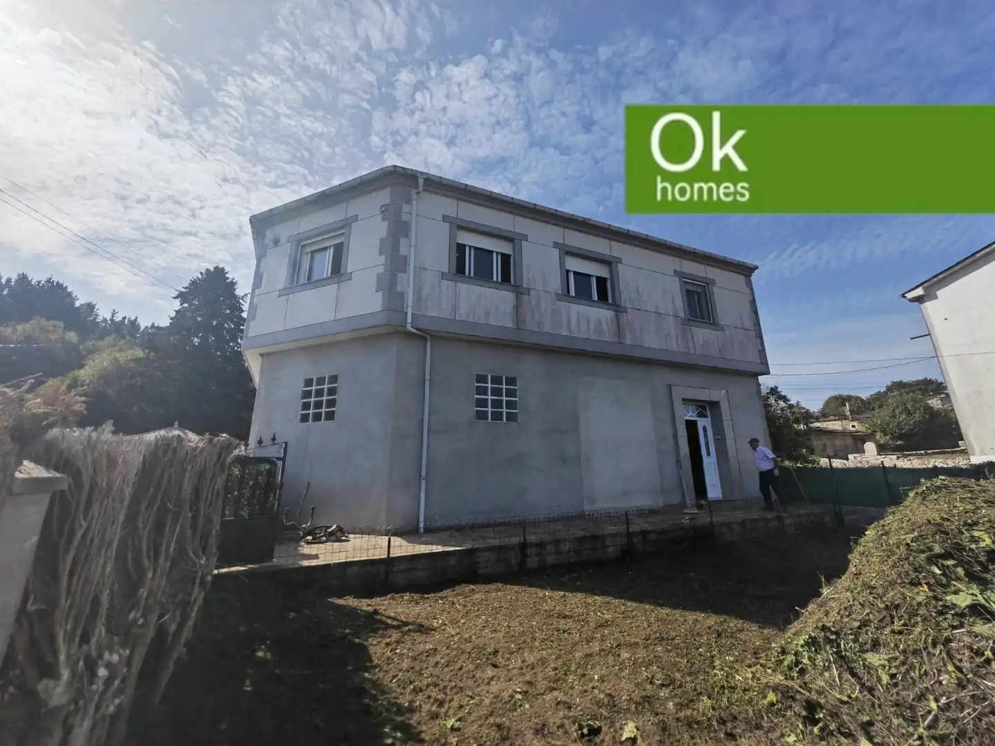 Vista exterior de Casa o chalet en venta en Friol con Calefacción, Jardín privado y Trastero