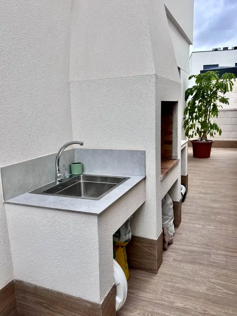 Terrassa de Casa o xalet en venda en Sant Joan d'Alacant amb Aire condicionat, Jardí privat i Terrassa