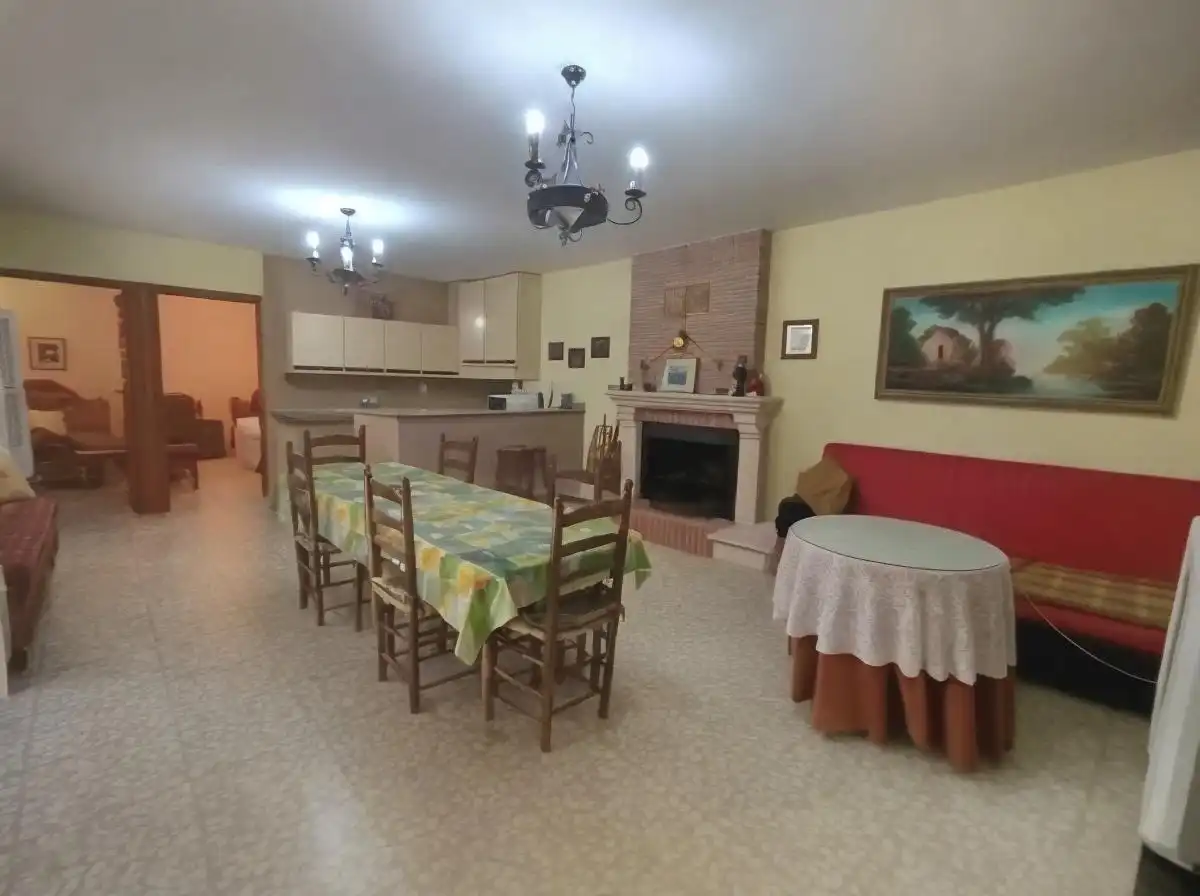 Comedor de Casa o chalet en venta en La Roda con Jardín privado, Terraza y Piscina