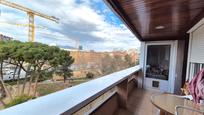 Balcony of Flat for sale in  Barcelona Capital  with Air Conditioner, Heating and Parquet flooring