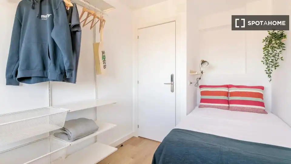 Bedroom of Flat for rent in Alicante / Alacant  with Air Conditioner, Heating and Furnished