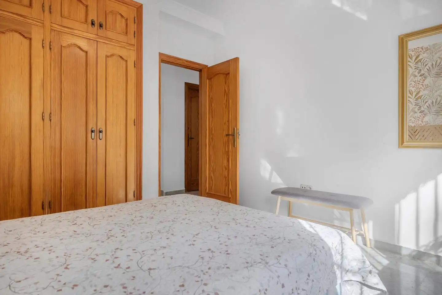Bedroom of Houses for rent in Benalmádena  with Air Conditioner, Private garden and Swimming Pool