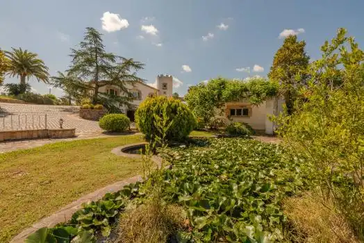 Jardí de Finca rústica en venda en Riudarenes amb Aire condicionat, Calefacció i Jardí privat