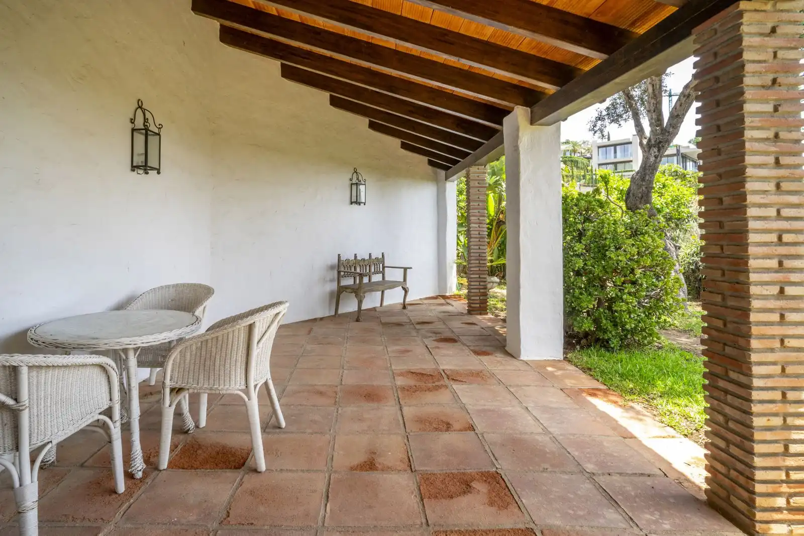 Terraza de Casa o chalet en venta en Benahavís con Aire acondicionado, Terraza y Piscina