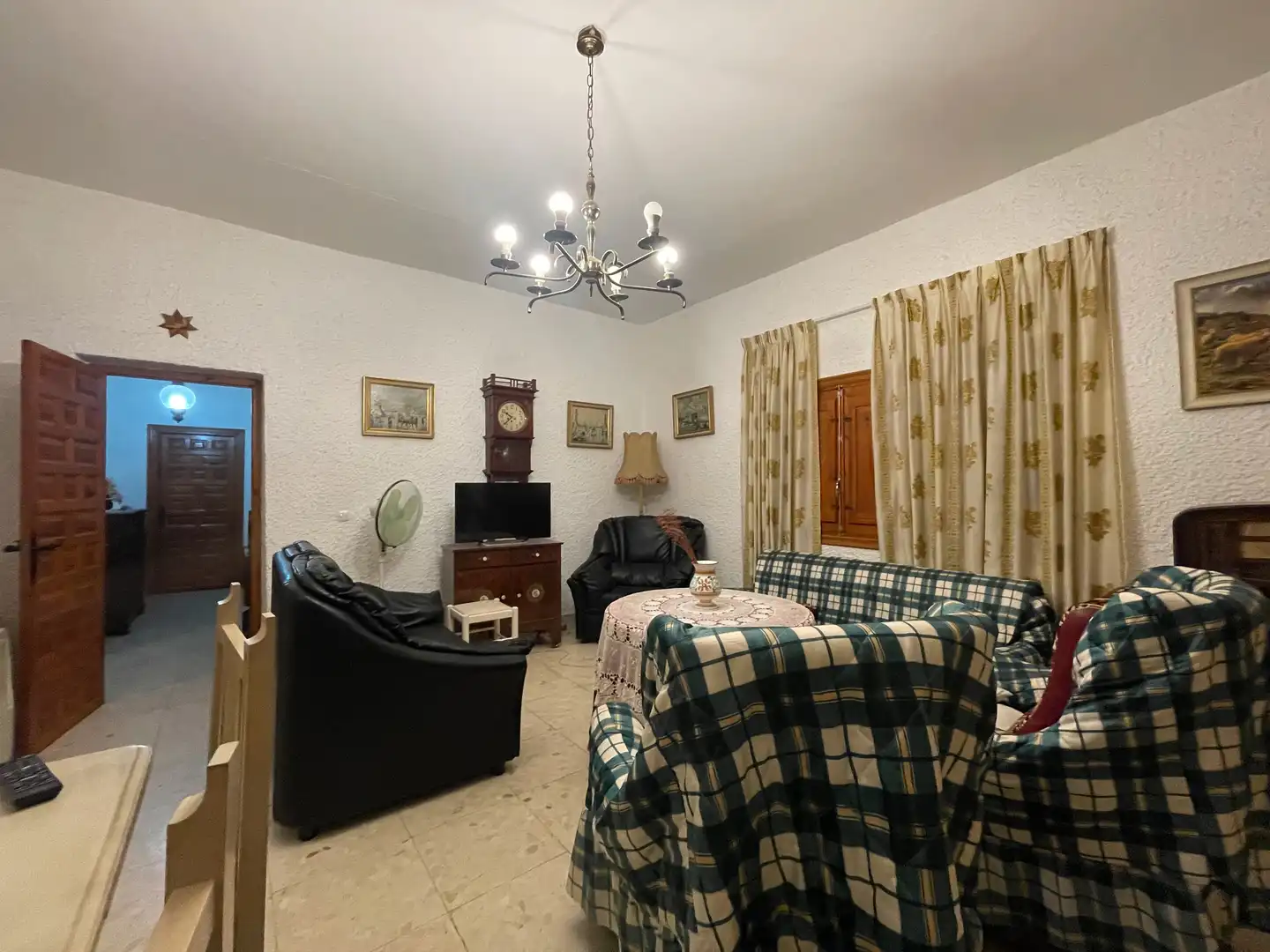 Wohnzimmer von Country house zum Verkauf in Tabernas mit Klimaanlage, Heizung und Terrasse